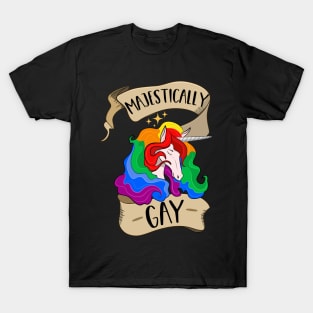 Majestically Gay Unicorn T-Shirt